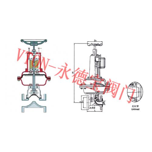 盛水用品与隔膜阀装配图片大全